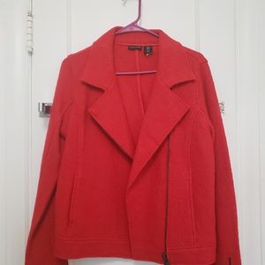 Brand New Tahari Red Jacket Medium